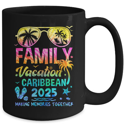 Family Vacation 2025 Caribbean Matching Memories Together Mug | siriusteestore
