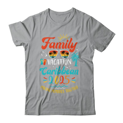 Family Vacation 2025 Caribbean Matching Summer Vacation Shirt & Tank Top | siriusteestore