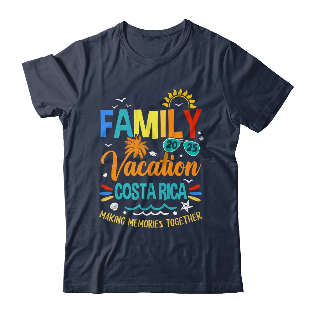 Family Vacation 2025 Costa Rica Making Memories Together Shirt & Tank Top | siriusteestore