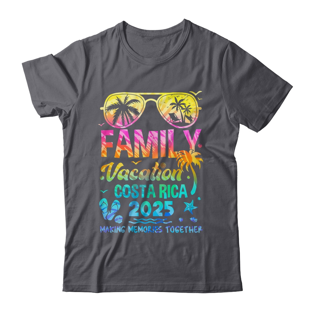 Family Vacation 2025 Costa Rica Matching Memories Together Shirt & Tank Top | siriusteestore