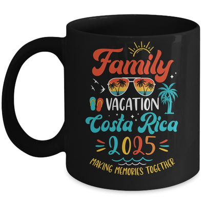 Family Vacation 2025 Costa Rica Matching Summer Vacation Mug | siriusteestore