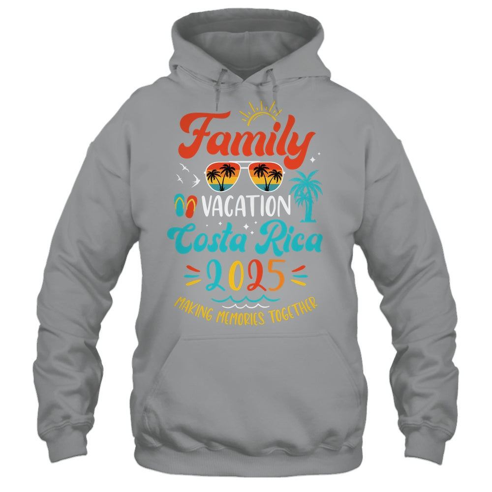 Family Vacation 2025 Costa Rica Matching Summer Vacation Shirt & Tank Top | siriusteestore