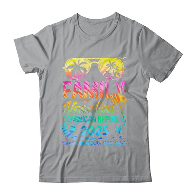 Family Vacation 2025 Dominican Republic Matching Memories Together Shirt & Tank Top | siriusteestore