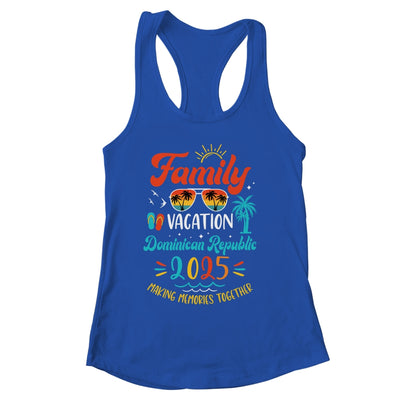 Family Vacation 2025 Dominican Republic Matching Summer Shirt & Tank Top | siriusteestore