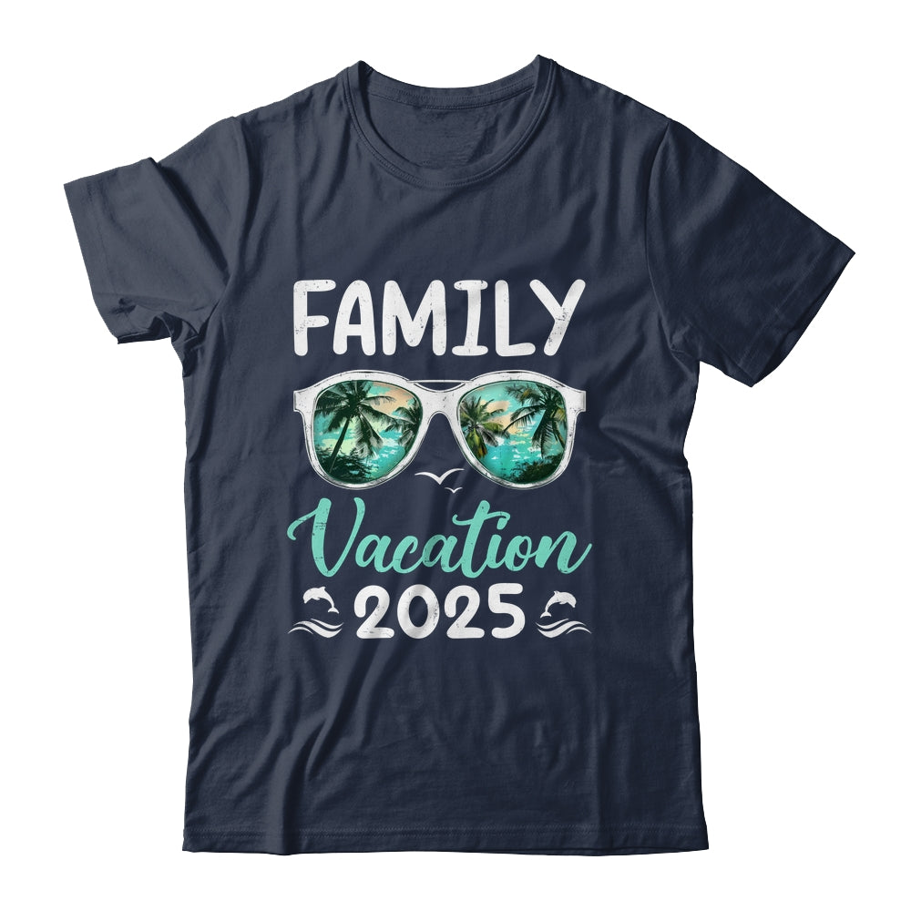 Family Vacation 2025 Family Group Matching Summer Beach Trip Shirt & Tank Top | siriusteestore