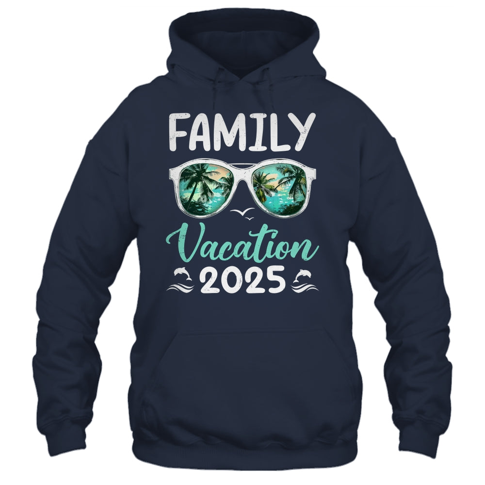 Family Vacation 2025 Family Group Matching Summer Beach Trip Shirt & Tank Top | siriusteestore