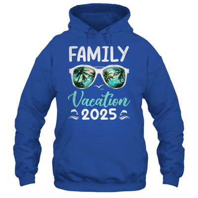 Family Vacation 2025 Family Group Matching Summer Beach Trip Shirt & Tank Top | siriusteestore