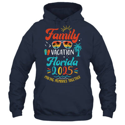 Family Vacation 2025 Florida Matching Summer Vacation Shirt & Tank Top | siriusteestore