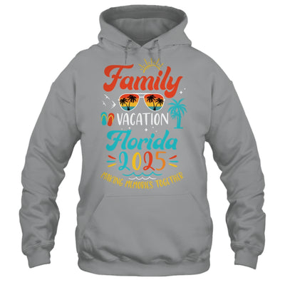 Family Vacation 2025 Florida Matching Summer Vacation Shirt & Tank Top | siriusteestore