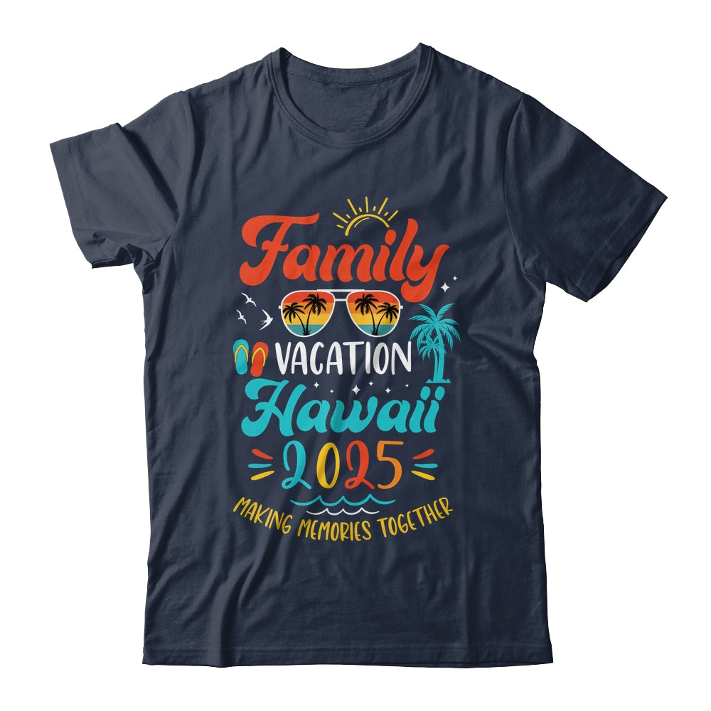 Family Vacation 2025 Hawaii Matching Summer Vacation Shirt & Tank Top | siriusteestore