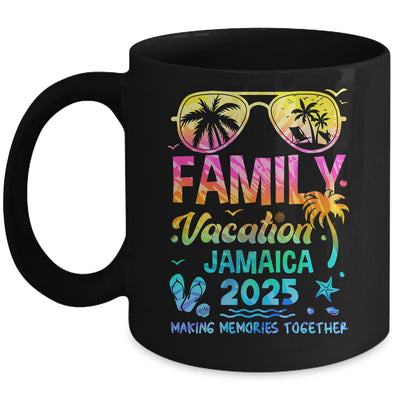Family Vacation 2025 Jamaica Matching Memories Together Mug | siriusteestore