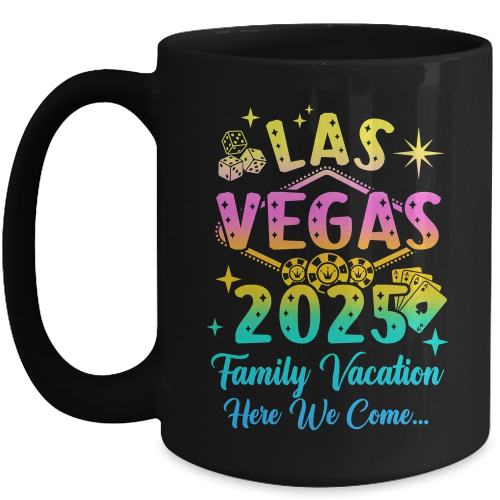 Family Vacation 2025 Las Vegas Matching Family Trip Group Mug | siriusteestore