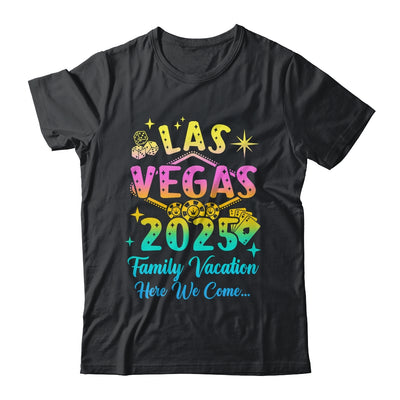 Family Vacation 2025 Las Vegas Matching Family Trip Group Shirt & Tank Top | siriusteestore