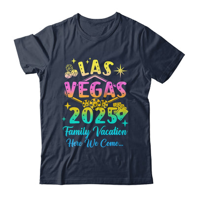 Family Vacation 2025 Las Vegas Matching Family Trip Group Shirt & Tank Top | siriusteestore