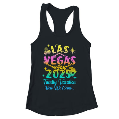 Family Vacation 2025 Las Vegas Matching Family Trip Group Shirt & Tank Top | siriusteestore