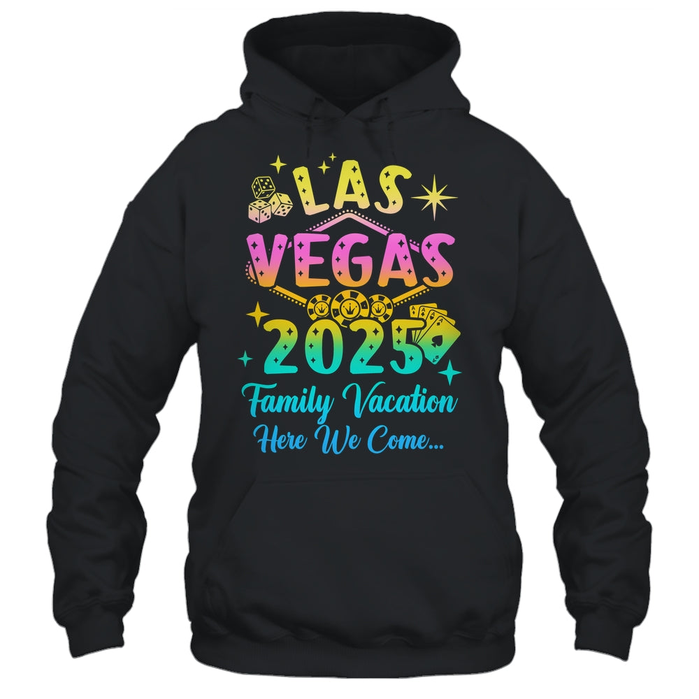 Family Vacation 2025 Las Vegas Matching Family Trip Group Shirt & Tank Top | siriusteestore
