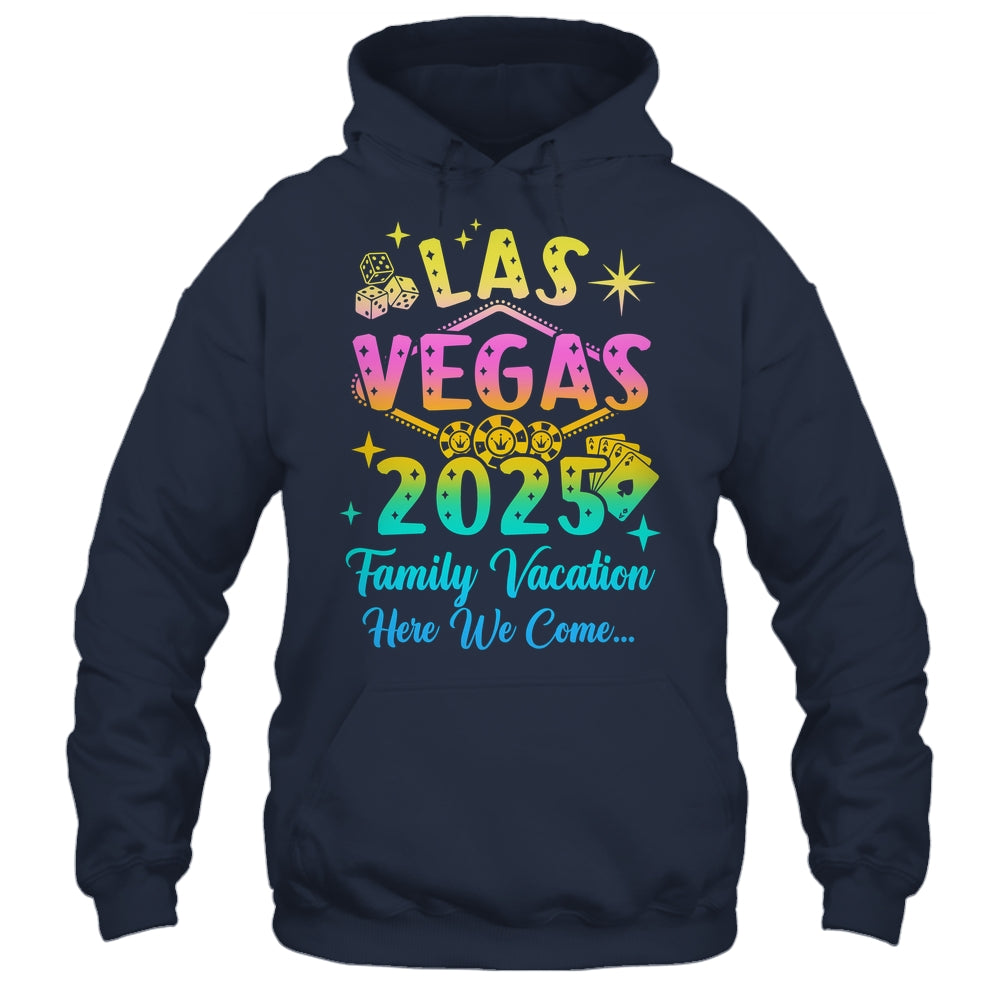 Family Vacation 2025 Las Vegas Matching Family Trip Group Shirt & Tank Top | siriusteestore