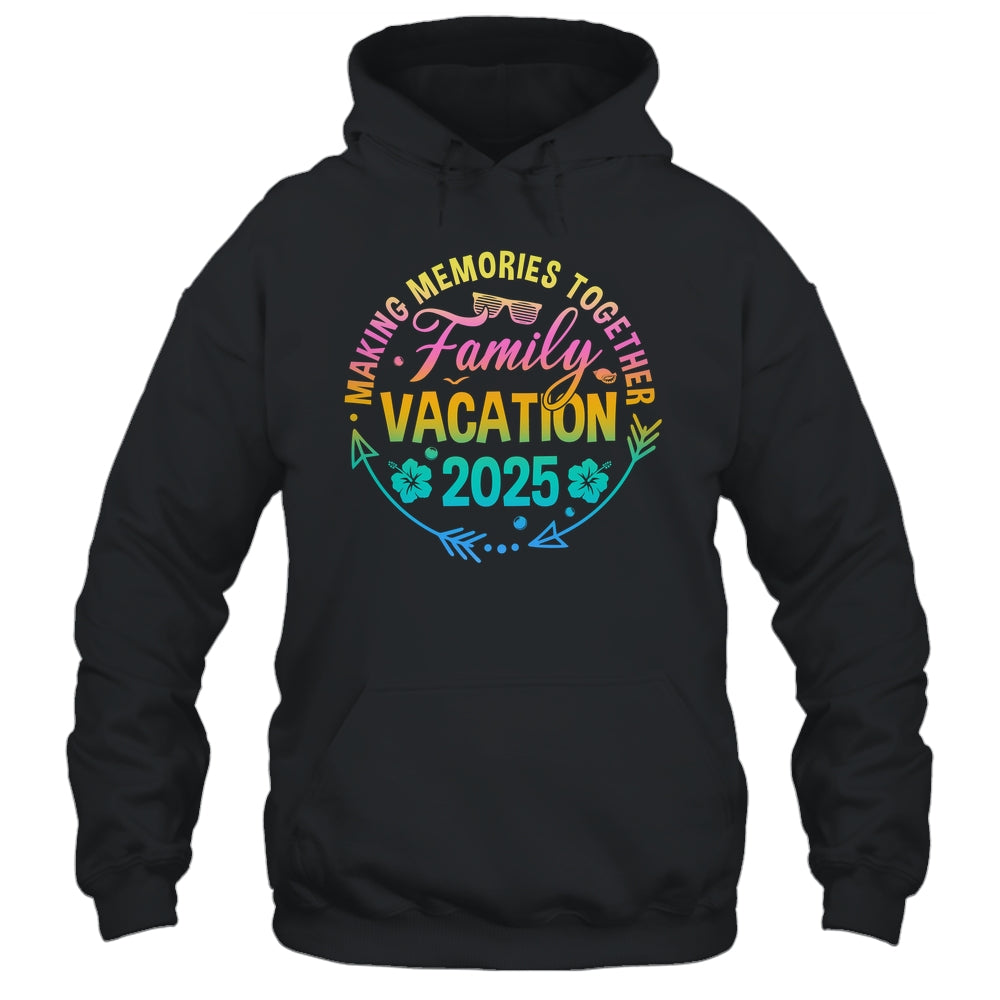 Family Vacation 2025 Making Memories Matching Summer Vacation Shirt & Tank Top | siriusteestore