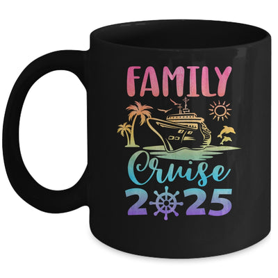 Family Vacation 2025 Making Memories Together Family Cruise Mug | siriusteestore