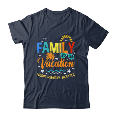 Family Vacation 2025 Making Memories Together Matching Summer Shirt & Tank Top | siriusteestore
