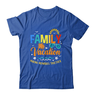 Family Vacation 2025 Making Memories Together Matching Summer Shirt & Tank Top | siriusteestore