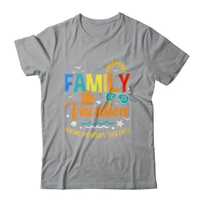 Family Vacation 2025 Making Memories Together Matching Summer Shirt & Tank Top | siriusteestore