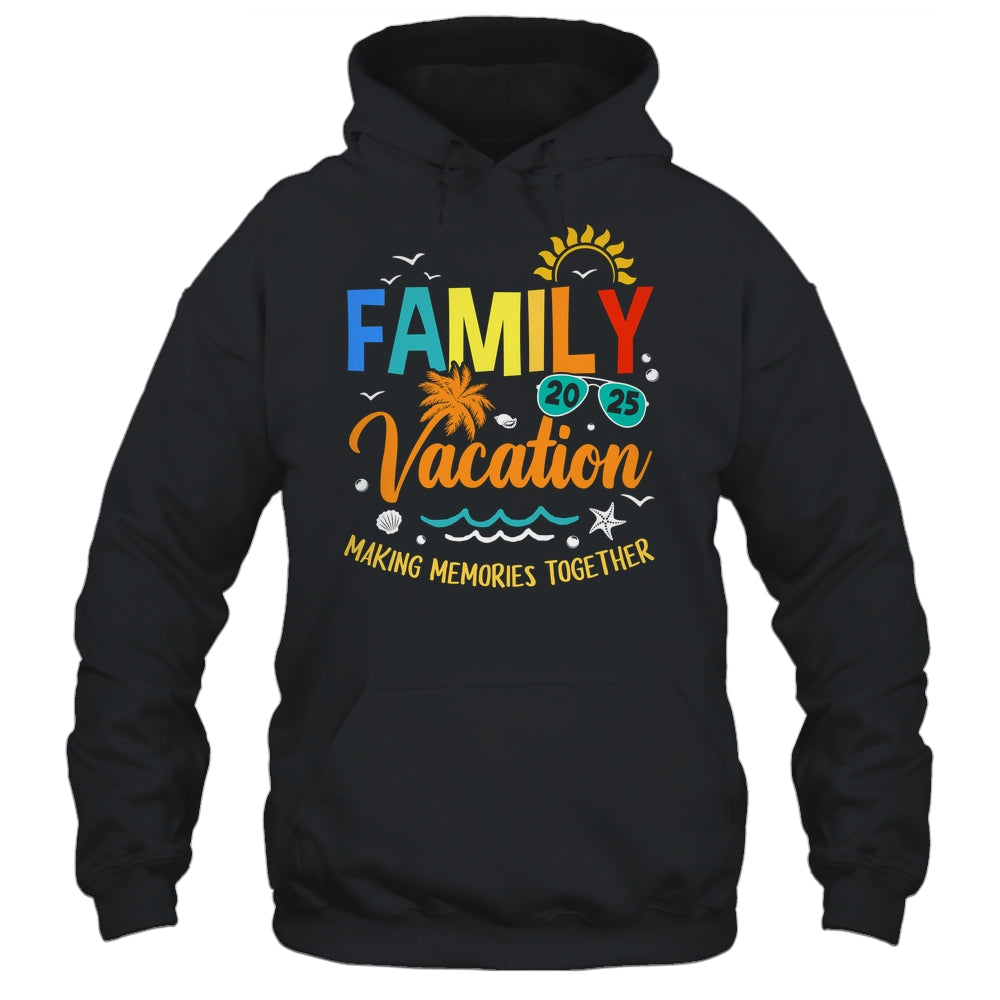 Family Vacation 2025 Making Memories Together Matching Summer Shirt & Tank Top | siriusteestore