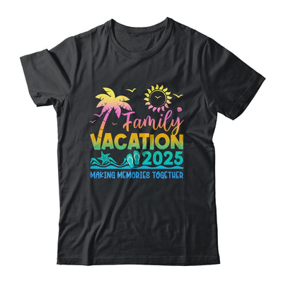 Family Vacation 2025 Making Memories Together Summer Family Shirt & Tank Top | siriusteestore