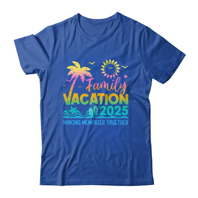 Family Vacation 2025 Making Memories Together Summer Family Shirt & Tank Top | siriusteestore