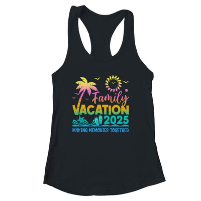 Family Vacation 2025 Making Memories Together Summer Family Shirt & Tank Top | siriusteestore