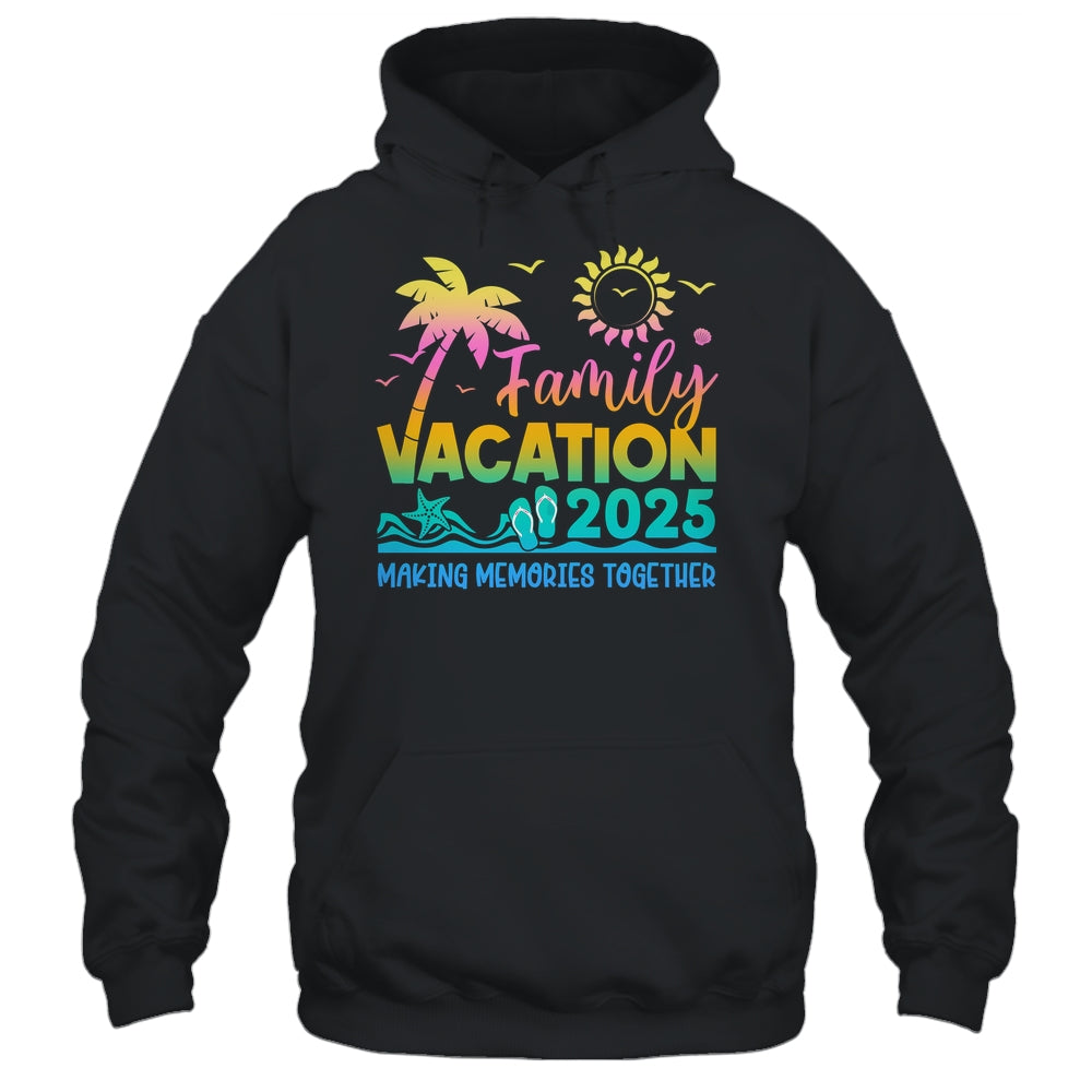 Family Vacation 2025 Making Memories Together Summer Family Shirt & Tank Top | siriusteestore