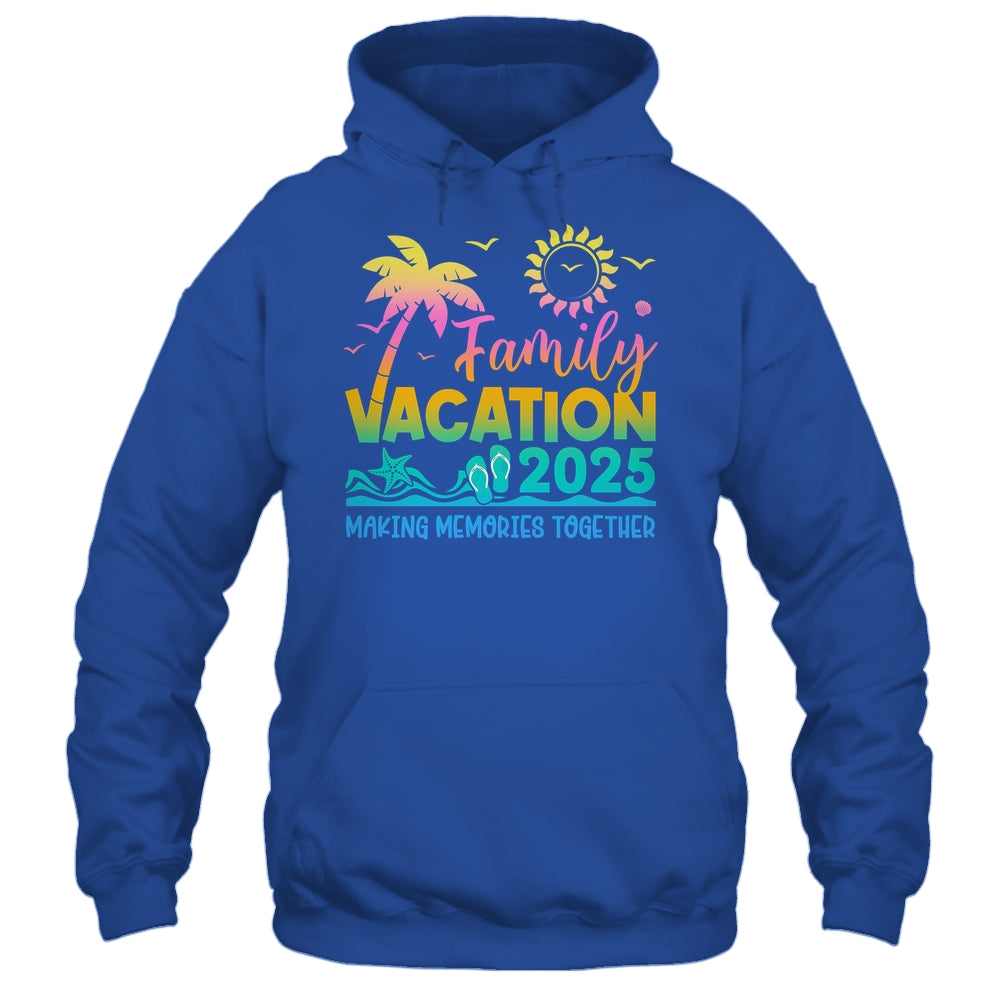 Family Vacation 2025 Making Memories Together Summer Family Shirt & Tank Top | siriusteestore