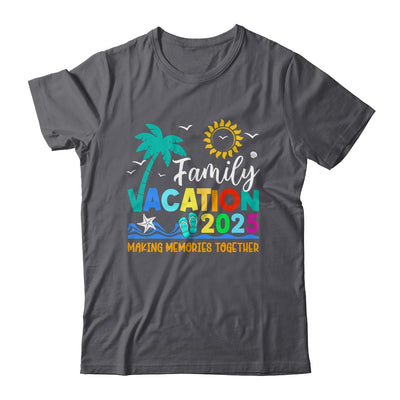 Family Vacation 2025 Making Memories Together Summer Vacation Shirt & Tank Top | siriusteestore