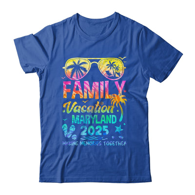 Family Vacation 2025 Maryland Matching Memories Together Shirt & Tank Top | siriusteestore