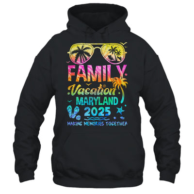 Family Vacation 2025 Maryland Matching Memories Together Shirt & Tank Top | siriusteestore