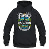 Family Vacation 2025 Matching Family Summer Vacation Beach Shirt & Tank Top | siriusteestore