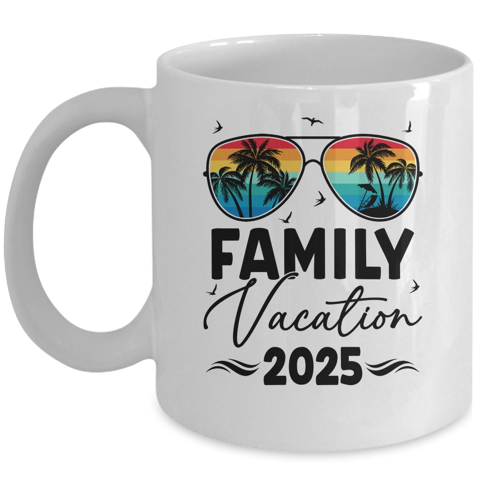 Family Vacation 2025 Matching Family Summer Vacation Mug | siriusteestore
