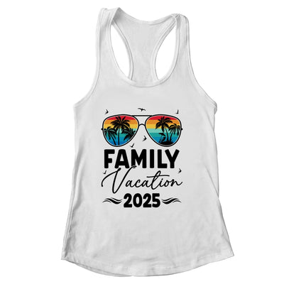 Family Vacation 2025 Matching Family Summer Vacation Shirt & Tank Top | siriusteestore