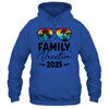 Family Vacation 2025 Matching Family Summer Vacation Shirt & Tank Top | siriusteestore