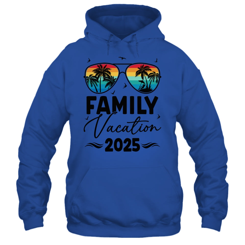 Family Vacation 2025 Matching Family Summer Vacation Shirt & Tank Top | siriusteestore