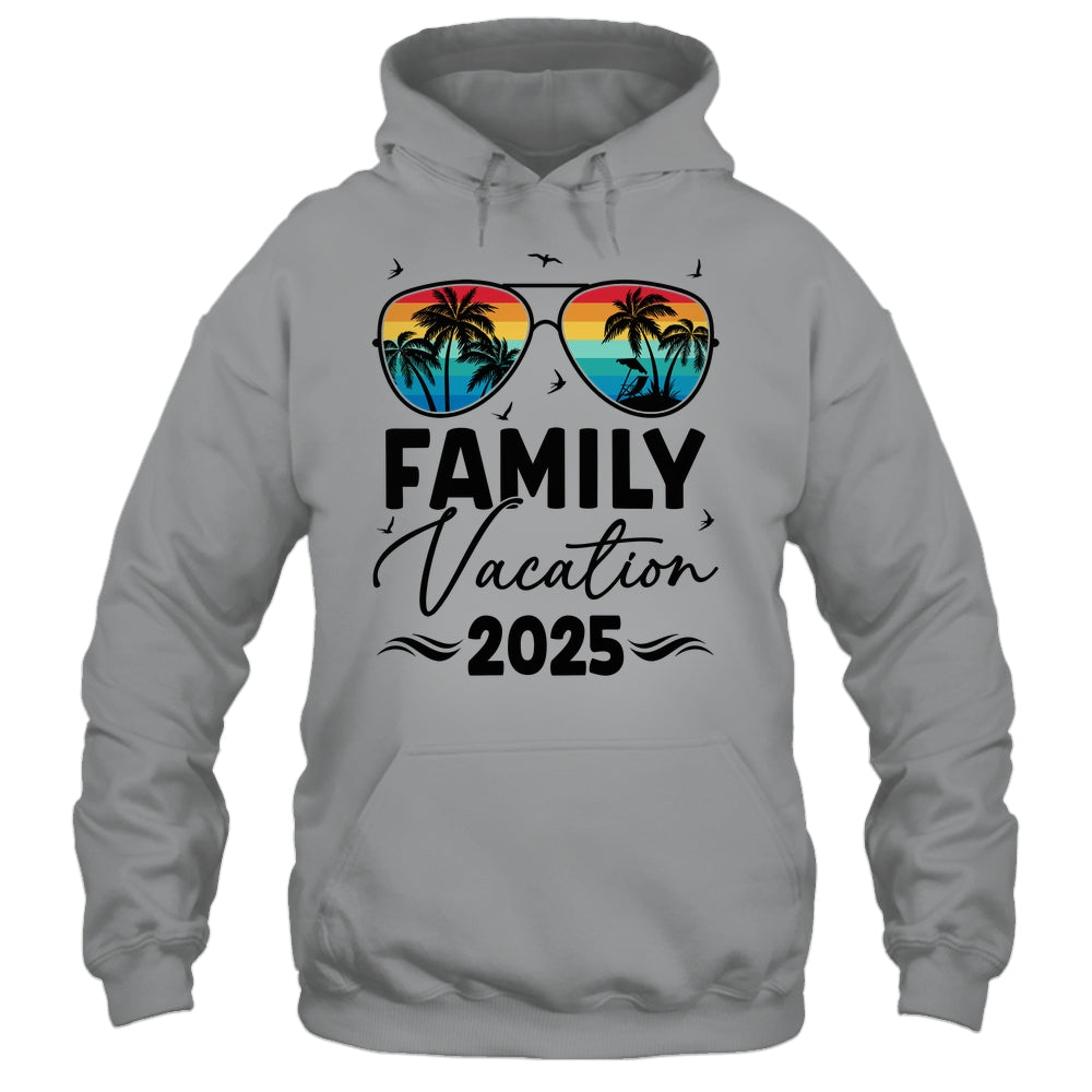 Family Vacation 2025 Matching Family Summer Vacation Shirt & Tank Top | siriusteestore