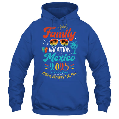 Family Vacation 2025 Mexico Matching Summer Vacation Shirt & Tank Top | siriusteestore