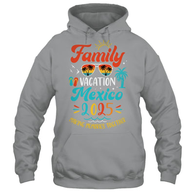 Family Vacation 2025 Mexico Matching Summer Vacation Shirt & Tank Top | siriusteestore