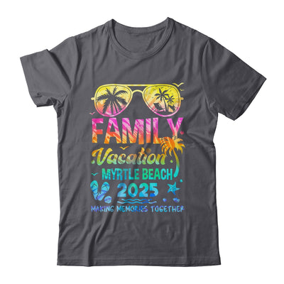 Family Vacation 2025 Myrtle Beach Matching Memories Together Shirt & Tank Top | siriusteestore