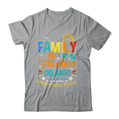 Family Vacation 2025 Orlando Making Memories Together Shirt & Tank Top | siriusteestore