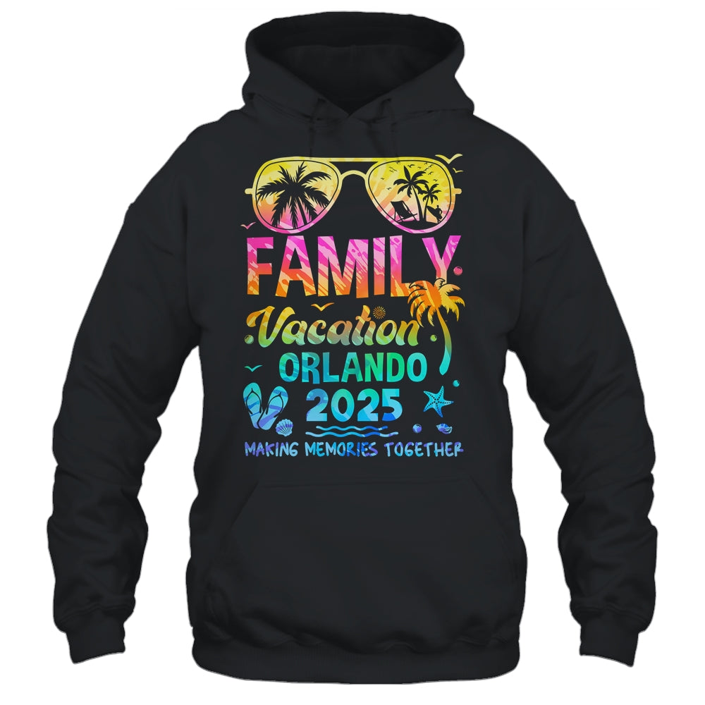 Family Vacation 2025 Orlando Matching Memories Together Shirt & Tank Top | siriusteestore