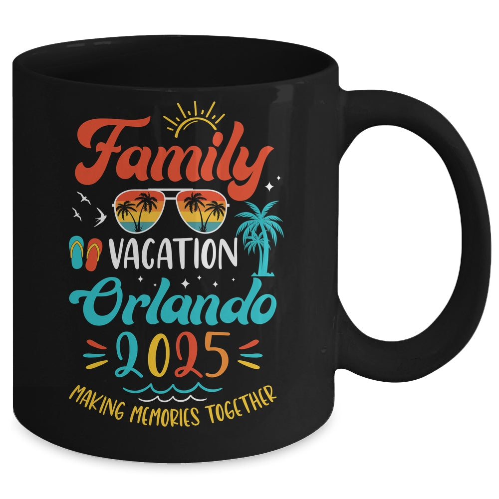 Family Vacation 2025 Orlando Matching Summer Vacation Mug | siriusteestore