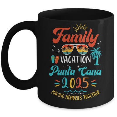 Family Vacation 2025 Punta Cana Matching Summer Vacation Mug | siriusteestore