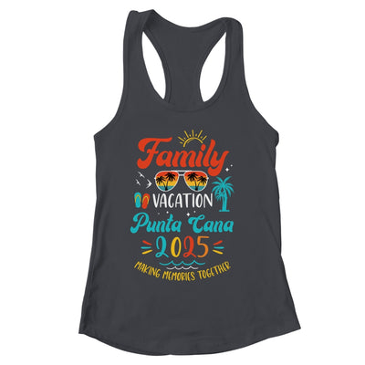 Family Vacation 2025 Punta Cana Matching Summer Vacation Shirt & Tank Top | siriusteestore
