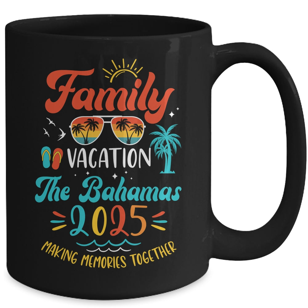 Family Vacation 2025 The Bahamas Matching Summer Vacation Mug | siriusteestore